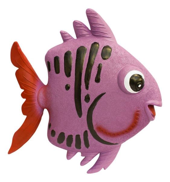 SEA CLUB Dekorativní barevná fialová ryba 5725