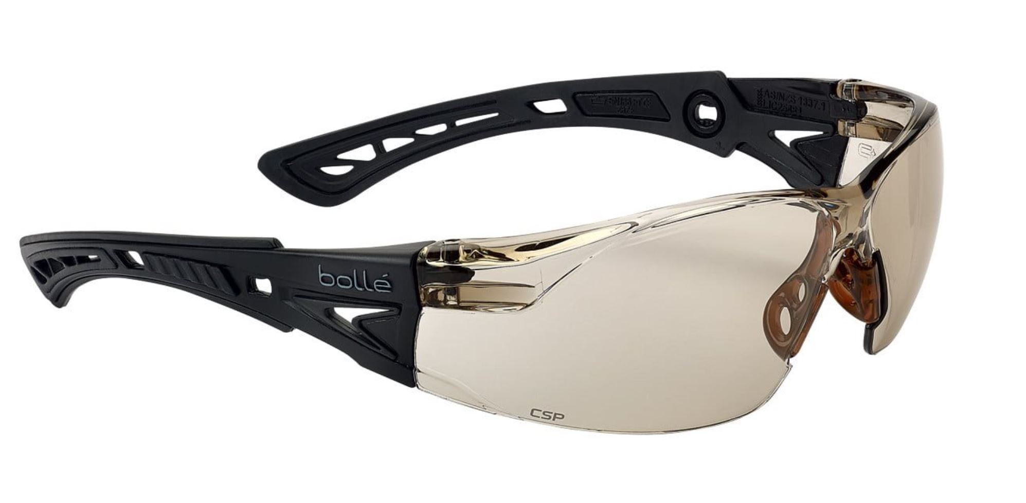 BOLLE Brýle balistické ochranné střelecké RUSH+ BSSI hnědá skla