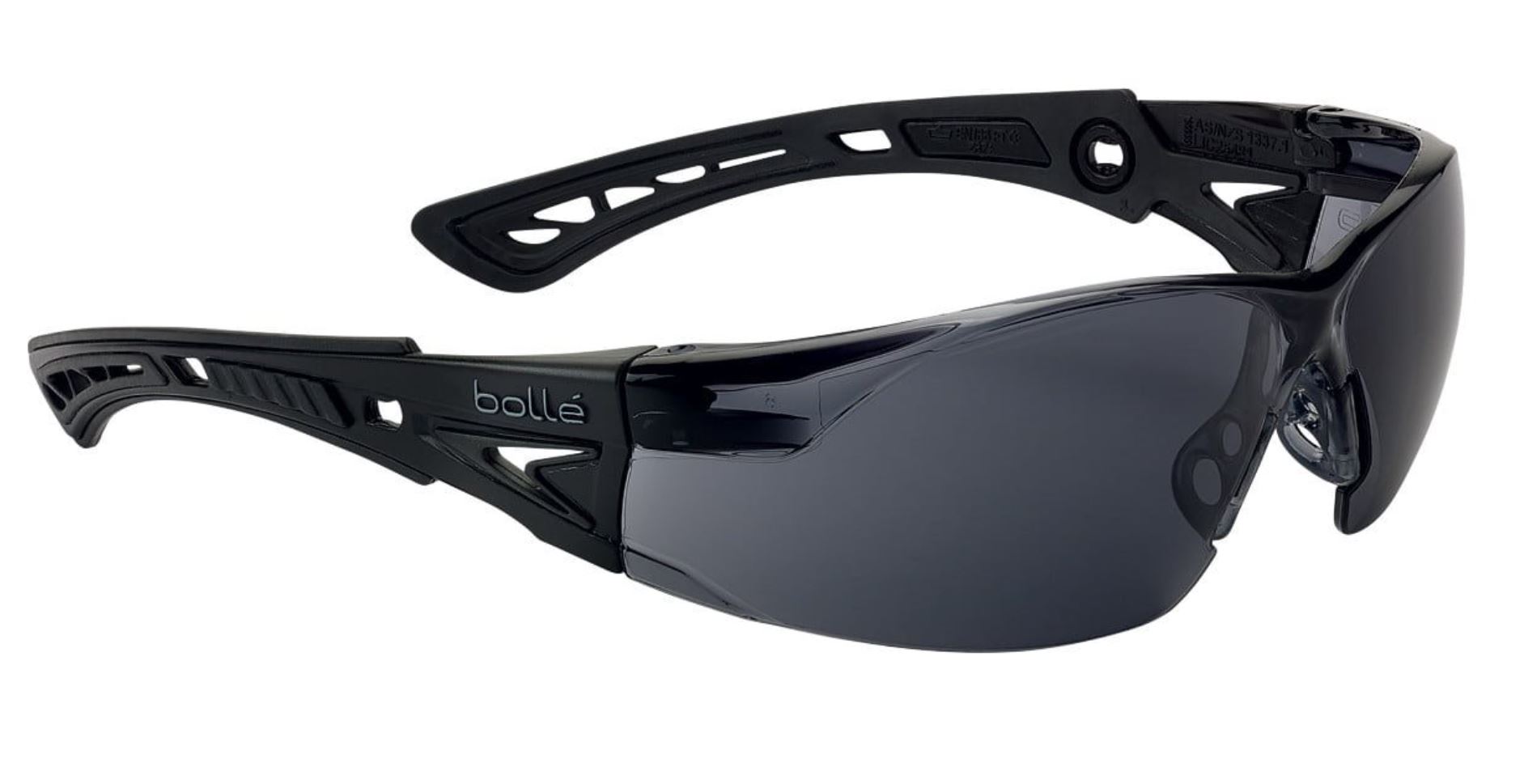 BOLLE Brýle balistické ochranné střelecké RUSH+ SMALL BSSI kouřová skla
