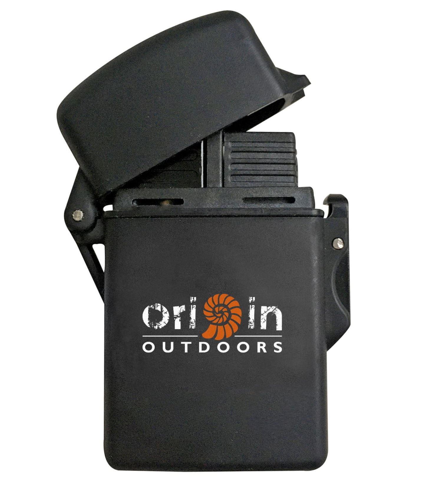 ORIGIN OUTDOORS Zapalovač STORM tryskový vodotěsný Barva: Černá