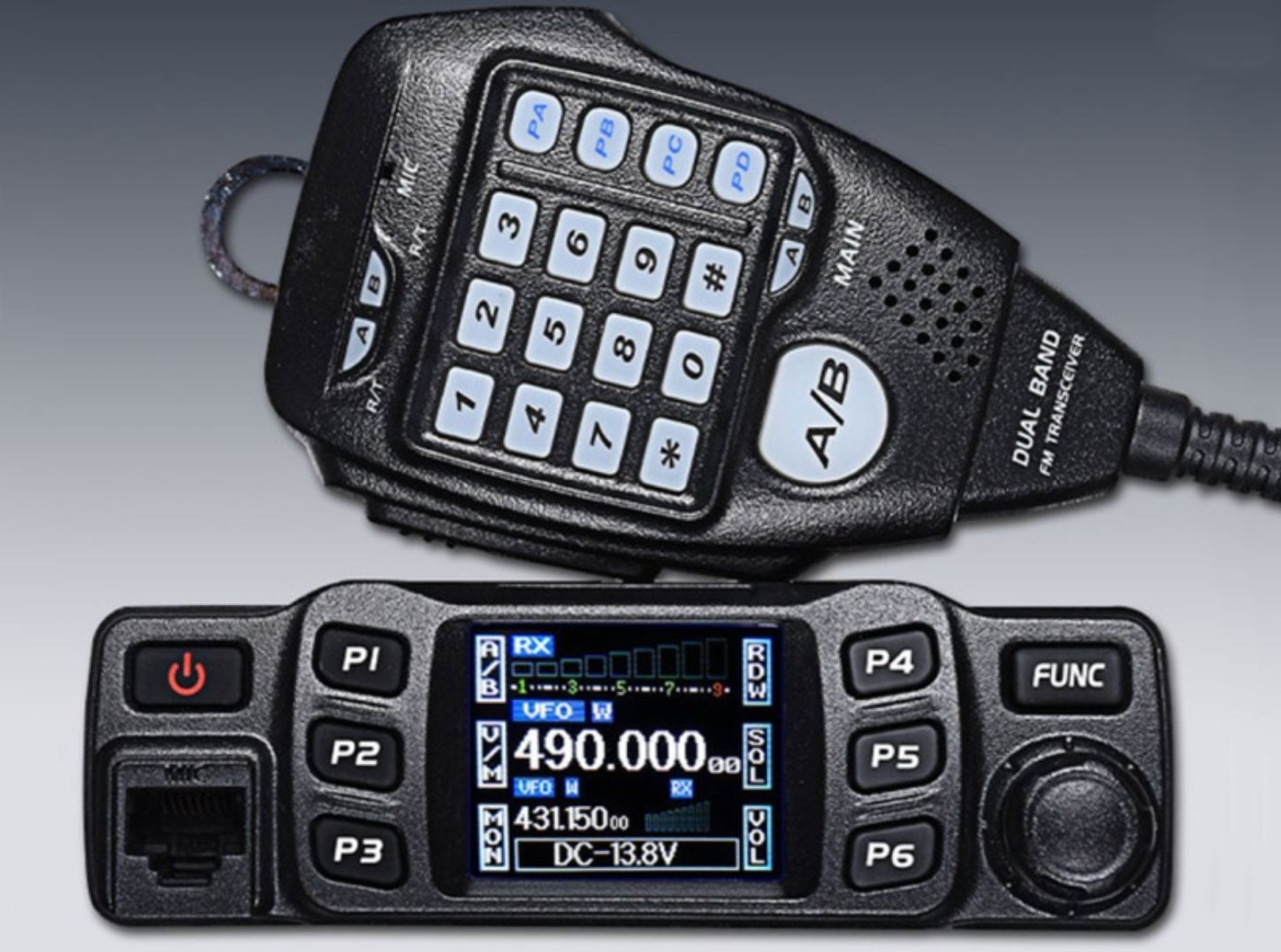 ANYTONE AT-778UV , dual-band VHF/UHF 25W + možnost naprogramování