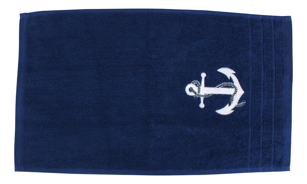 SEA CLUB Ručník námořnický SEA-CLUB pro hosty 30 x 50 cm tmavě modrý 3611