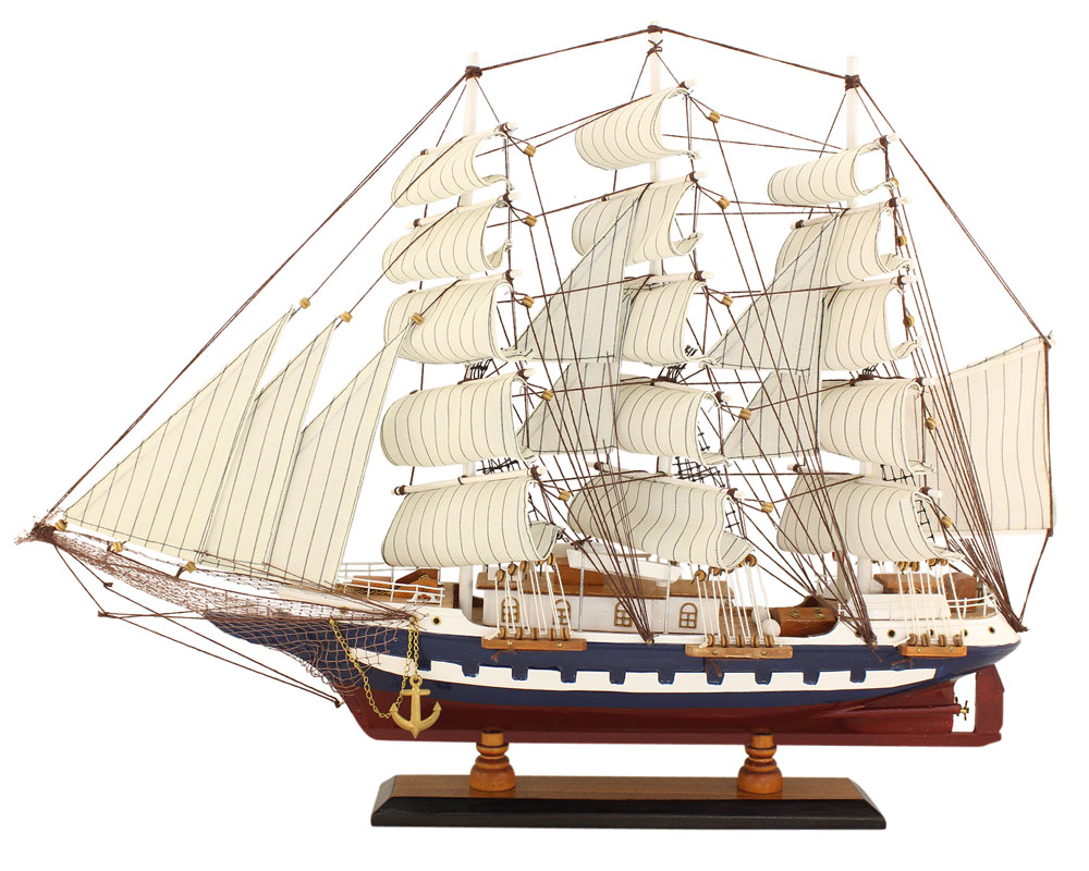 SEA CLUB Model lodě - plachetnice - plnoplachetník 63 cm 5055