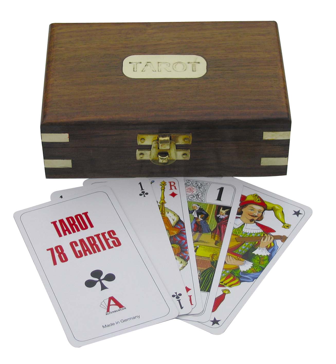 SEA CLUB Tarotové karty v dřevěné krabičce 9040