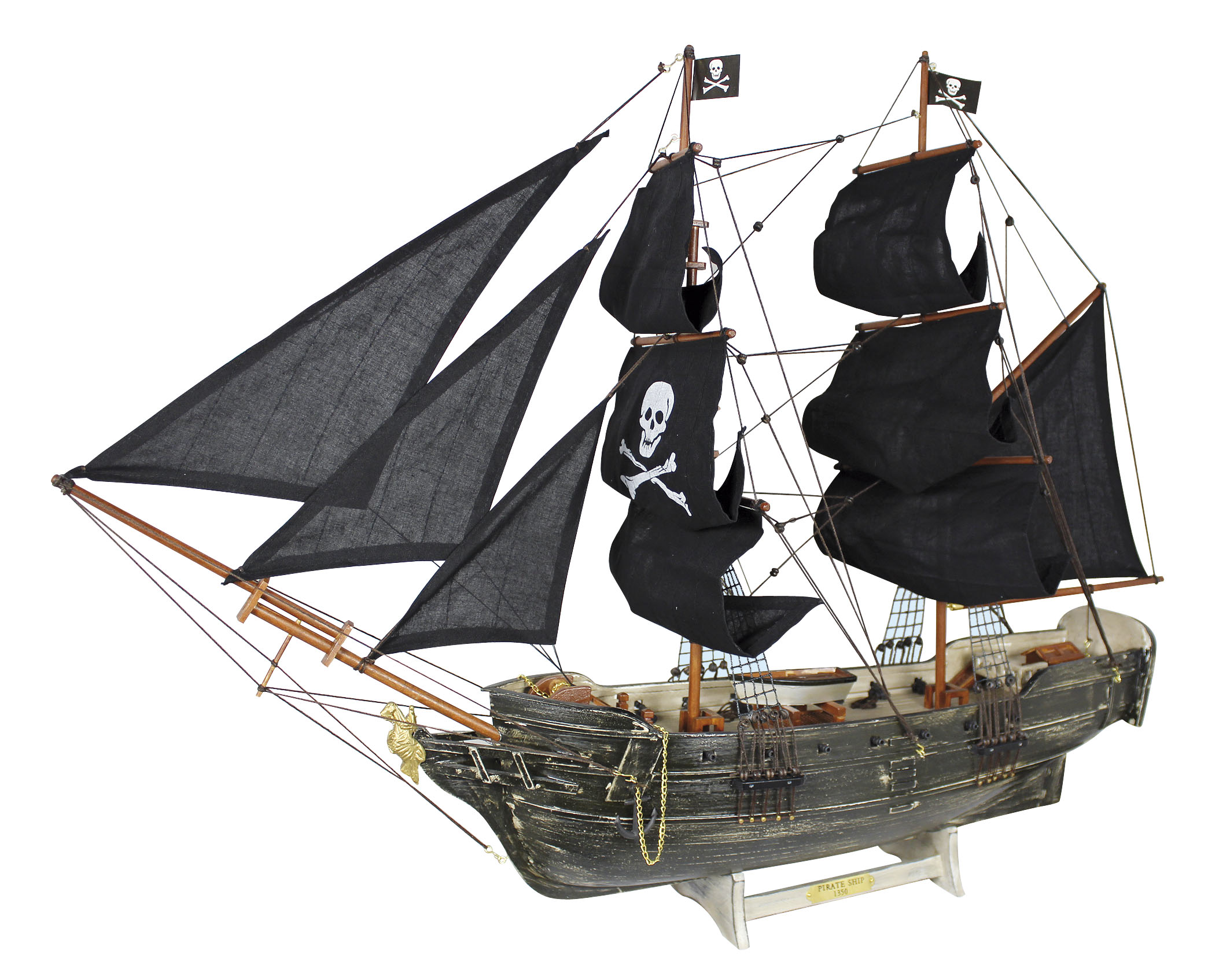 SEA CLUB Model lodě - pirátská plachetnice 78 cm 5182