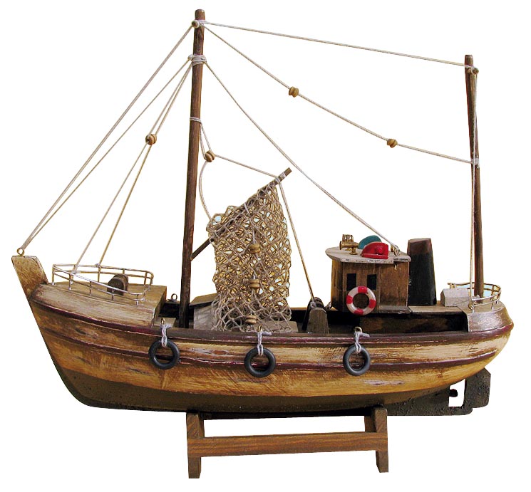SEA CLUB Model staré rybářské lodě 30 cm 5180