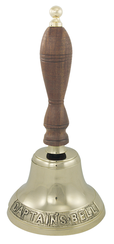 SEA CLUB Stolní zvonek mosazný CAPTAIN'S BELL Ø 13,5 cm 9364