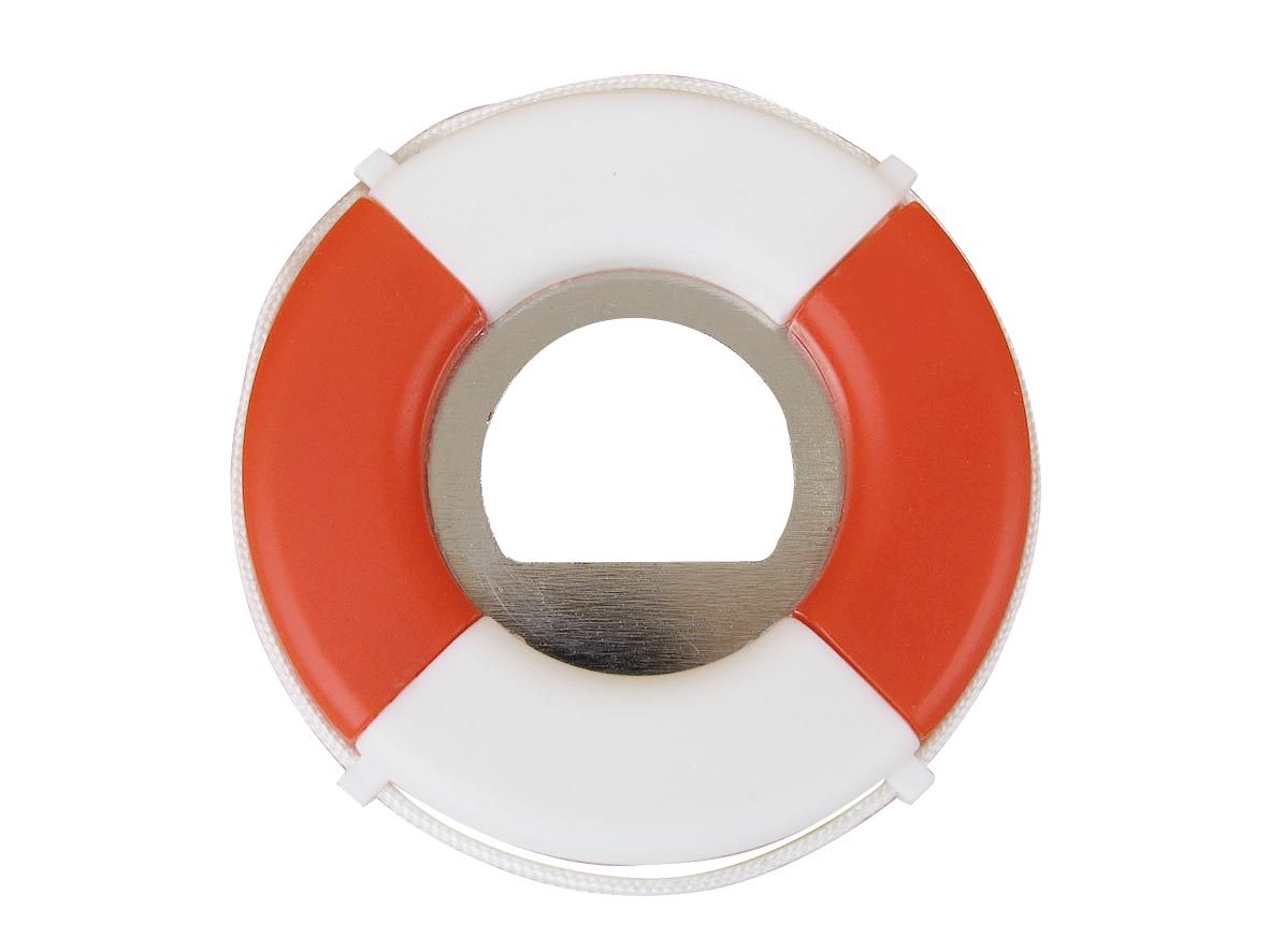 SEA CLUB Otvírák na lahve - záchranný kruh Barva: Červená