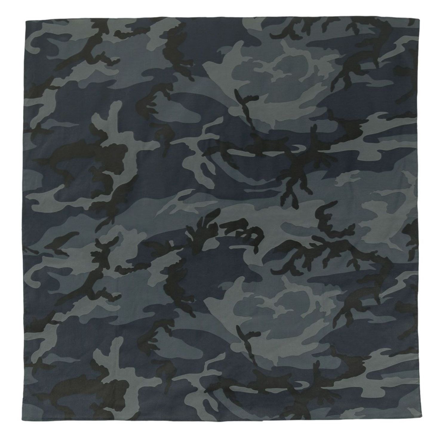 ROTHCO USA Šátek jumbo TRAINMEN / WESTERN velký 68 x 68 cm MIDNIGHT BLUE CAMO