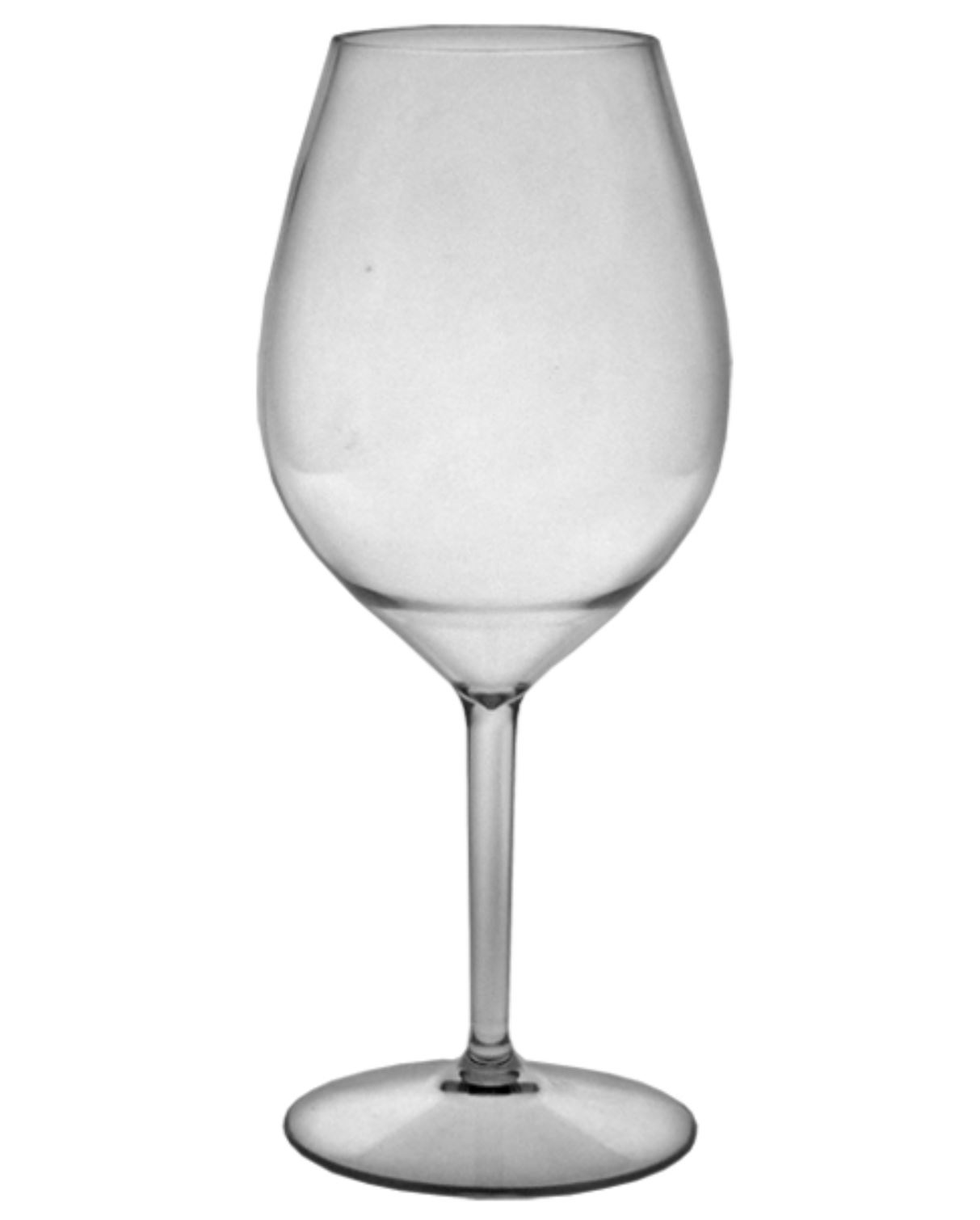 MATOS PLAS SA Nerozbitná sklenice na víno- plastová sklenice Wine Big 510 ml ČIRÁ