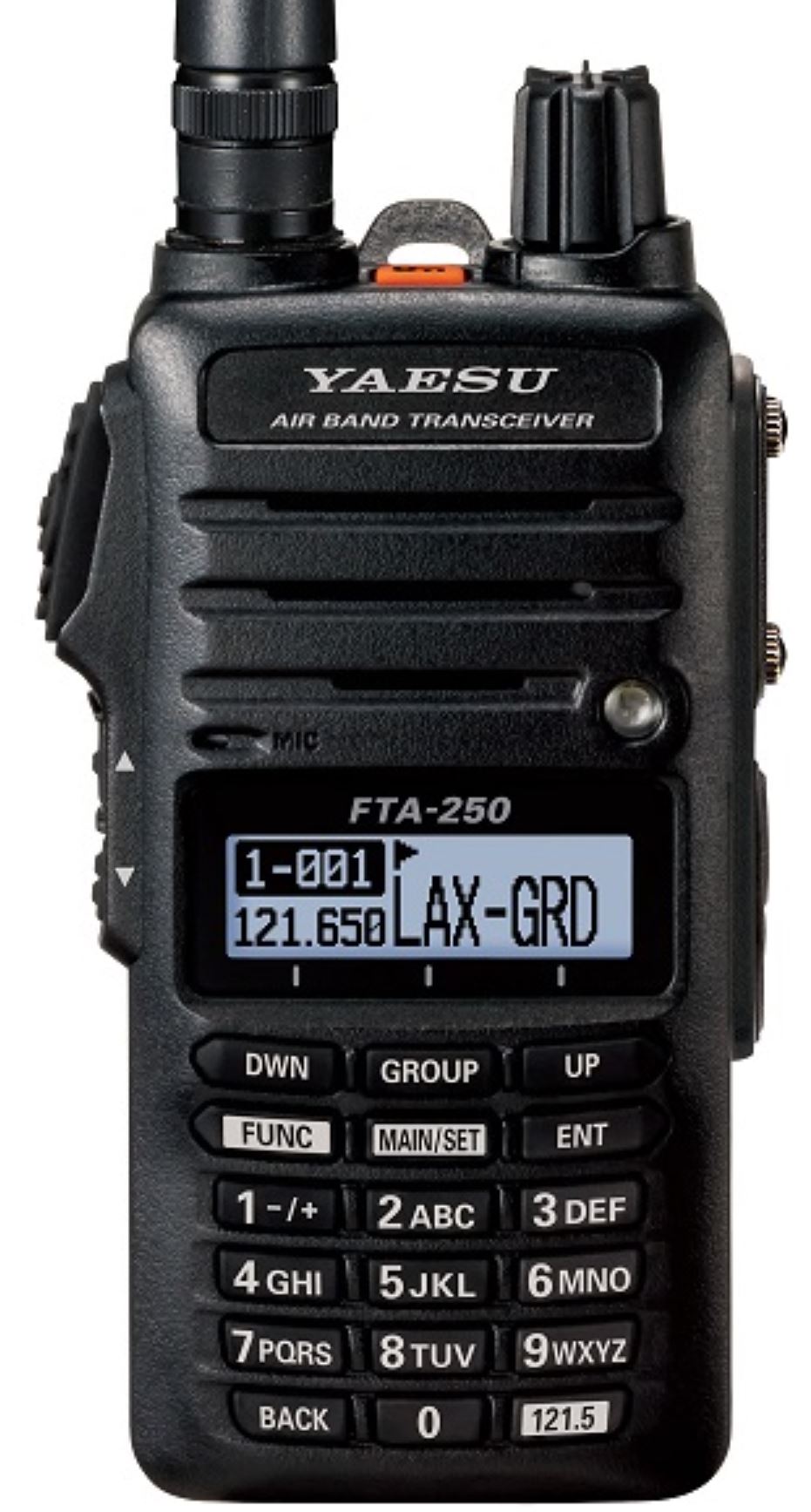 YAESU FTA-250L kompaktní ruční AIRBAND radiostanice (8.33 kHz)