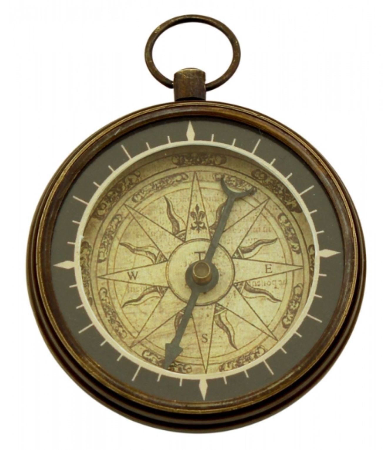 SEA CLUB Kompas mosazný ANTIK Ø 5,5 cm 8565