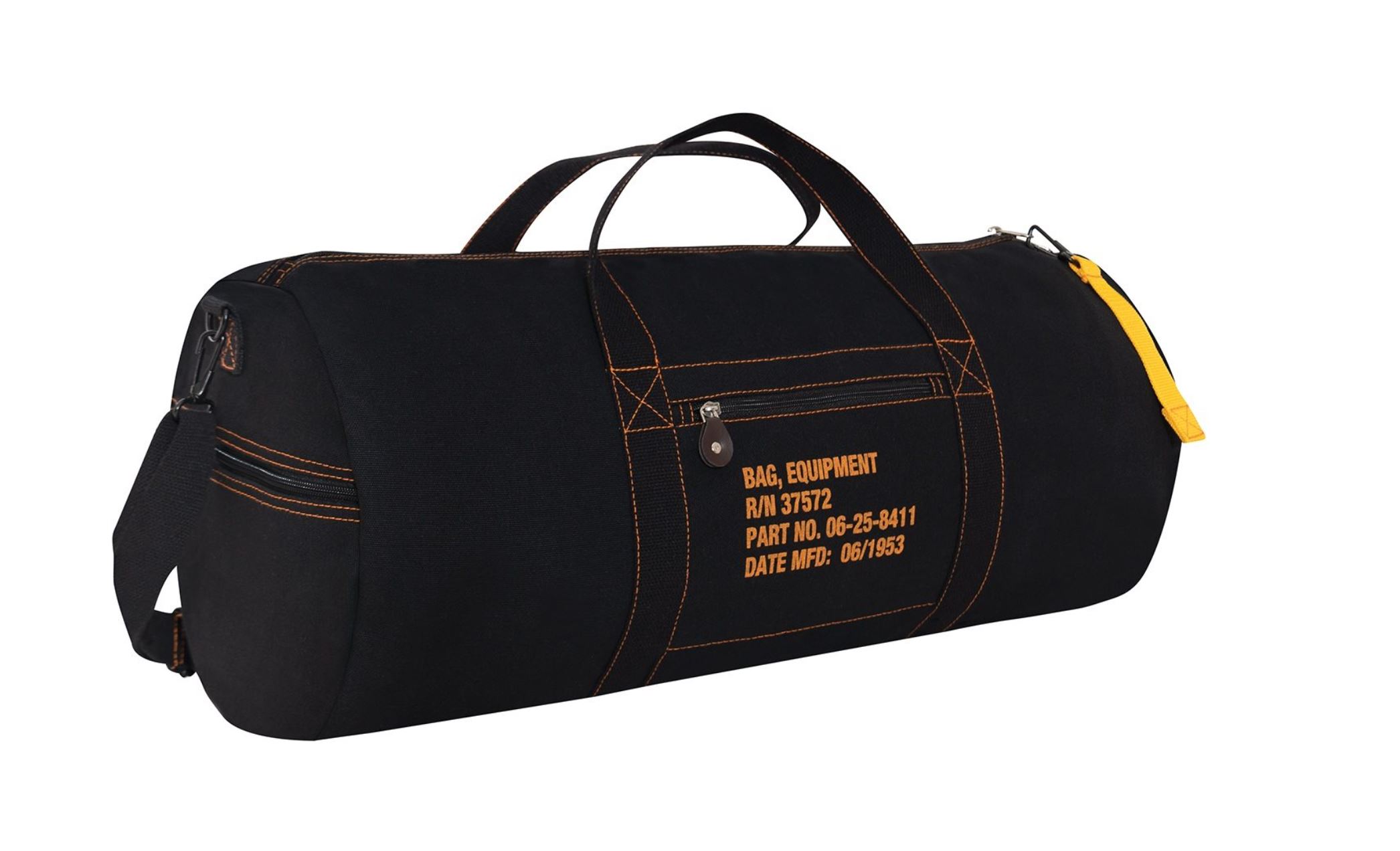 ROTHCO USA Vak - taška přes rameno VÁLEC EQUIPMENT 60 x 30 cm Barva: Černá