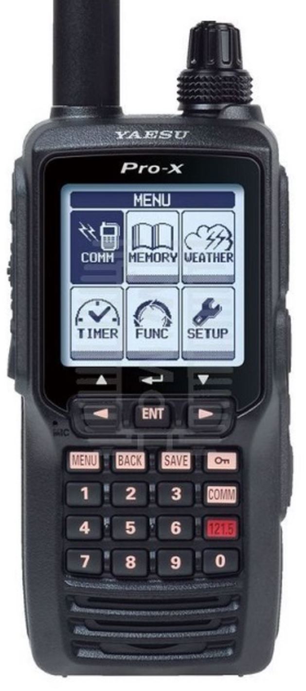 YAESU FTA-550L ruční AIRBAND radiostanice, VOR, ILS (8.33 kHz)