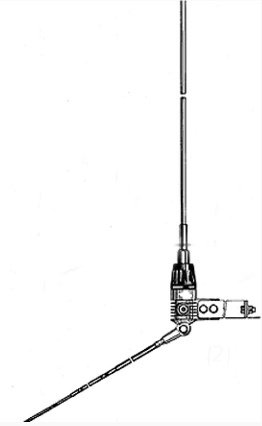 Sirio Boomerang 27A balkónová anténa 3420 mm