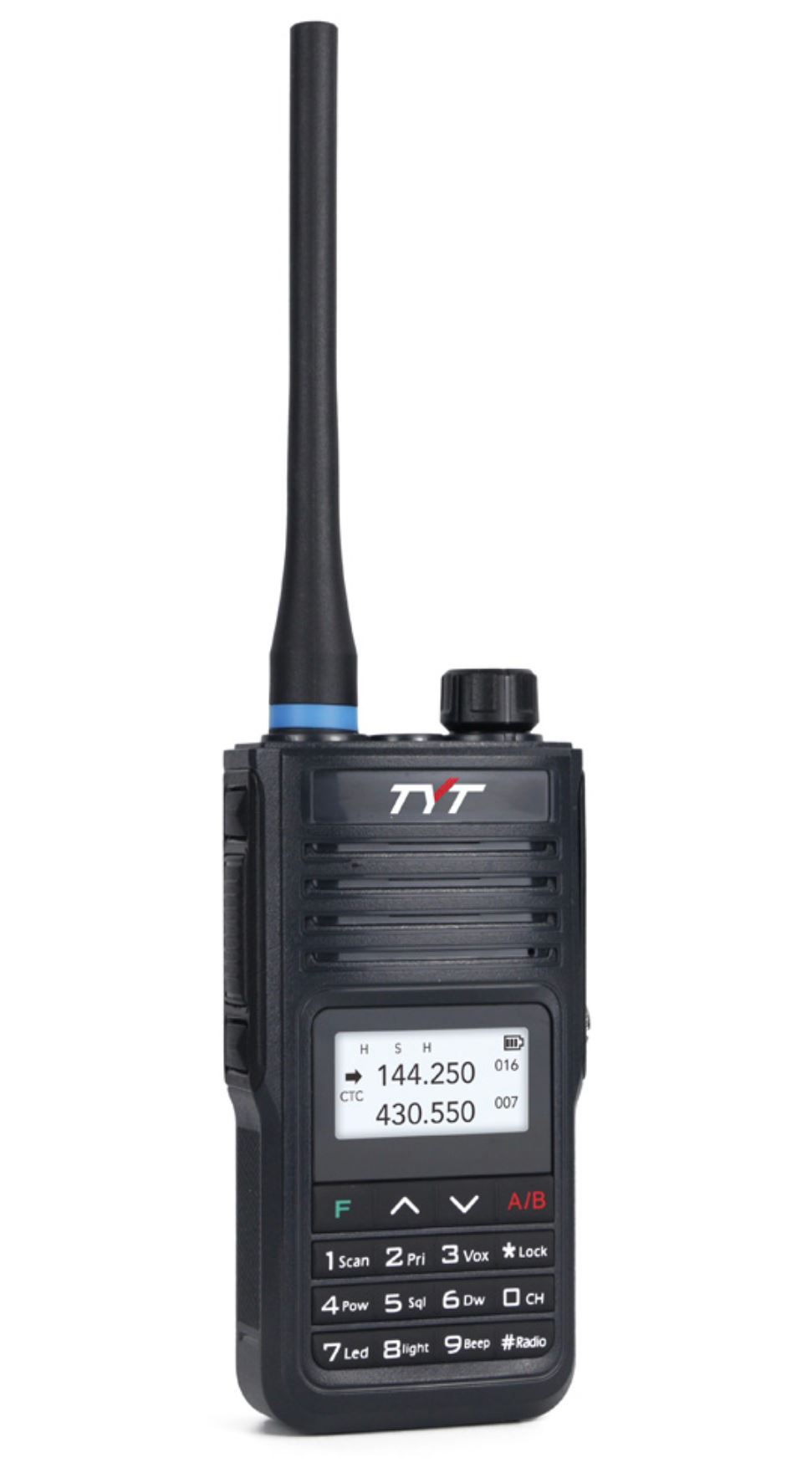TYT TH-UV99 10W, dual-band VHF/UHF, IP68, USB nabíjení
