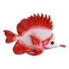 Dekorativní bílo-červená ryba 5724