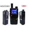 BAOFENG UV-5RM Air-RX USB-C  + HF sada + Naprogramováno