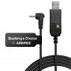 USB nabíjecí kabel pro akumulátor Baofeng UV-5R 3800 mAh Li-Ion