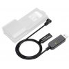USB nabíjecí kabel pro akumulátor Baofeng UV-5R 3800 mAh Li-Ion