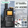 QUANSHENG UV-K5 (99) / UV-K6  dualband VHF/UHF příjem AIR a USB nabíjení  + Naprogramováno + čip BEKEN pro alternativní FW