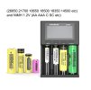 LiitoKala Lii-M4 18650 Univerzální inteligentní nabíječka s LCD displejem