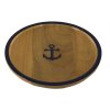 Dřevěný podnos - tác s motivem kotvy 9740