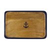 Dřevěný podnos - tác s motivem kotvy 9742