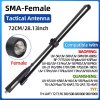 ABREE Anténa AR-152A taktická skládací dualband SMA-F 72 cm