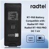 Akumulátor pro Radtel RT-950 PRO 2600 mAh Li-Ion s USB-C