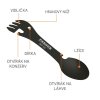 Multifunkční EDC příbor pro kempování - Outdoor Survival 5-in-1