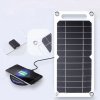 Přenosný flexibilní solární panel 5 V USB – outdoor & nouzové použití 6W