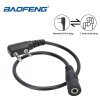 🎧 BAOFENG 2-Pin na 3.5mm Adaptér pro Sluchátka – Kompatibilní s K-type 2-pin konektorem