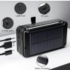 SOLARWAVE DAB+ FM Smart Solar nouzové rádio –SOLAR-BT80 – USB / TF / AUX  (vyměnitelná baterie 18650)