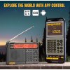 Raddy RF757 radio - APP Control – AM FM SW VHF UHF CB AIR s SOS funkcí
