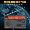 Raddy RF757 radio - APP Control – AM FM SW VHF UHF CB AIR s SOS funkcí