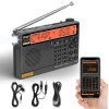 Raddy RF757 radio - APP Control – AM FM SW VHF UHF CB AIR s SOS funkcí