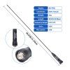 ABBREE AR-771S titanová dualband VHF/UHF 38 cm SMA-F