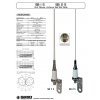 SB 2 S Marine lodní anténa 156-162 MHz