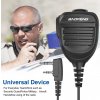 BAOFENG externí mikrofon voděodolný IP54 pro Baofeng/TYT/Quansheng/Kenwood