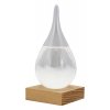 Bouřková sklenička - Stormglas ve tvaru kapky 14 cm 5970