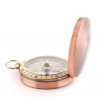 Měděný kompas v uzavíratelném kovovém pouzdru BZ0007