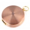 Měděný kompas v uzavíratelném kovovém pouzdru BZ0007