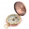 Měděný kompas v uzavíratelném kovovém pouzdru BZ0007