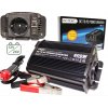 Měnič 12V-24V/230V 400W (800W) + USB
