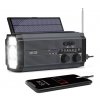 Green Radio XSY320 - nouzové rádio AM/FM solární s dynamem se svítilnou a dobíjením mobilu a powerbankou 5000 mAh
