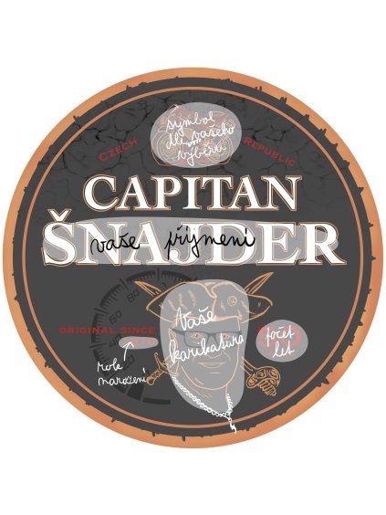 ETIKETA - CAPITAN BUCANERO