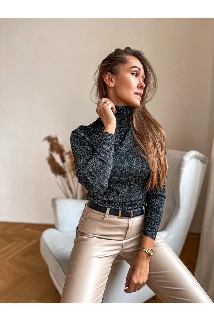 damsky rolak se trpytkami black eshopat cz 1