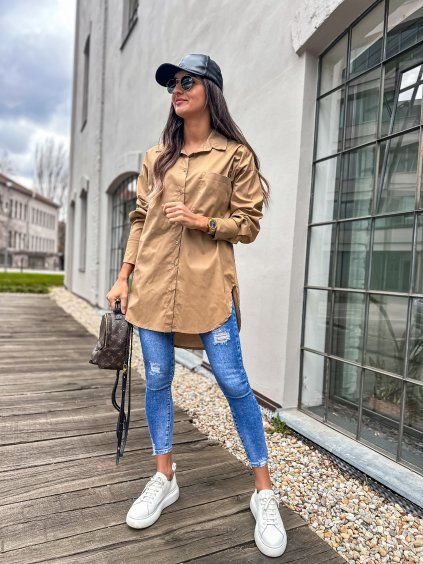 damska kosile astrid camel eshopat cz 1