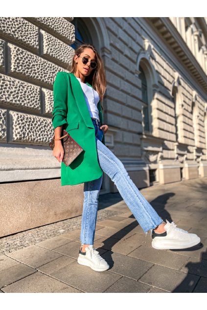damske prodlouzene sako carole green eshopat cz 1